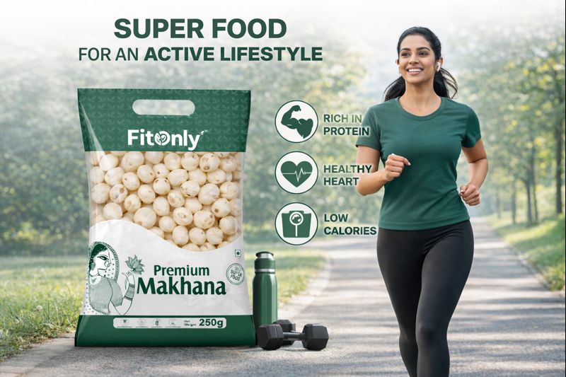 FitOnly Premium Raw Makhana -250gm - Image 2