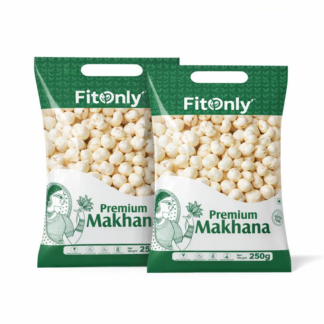 FitOnly Premium Raw Makhana - 500 gm Pack Of 2
